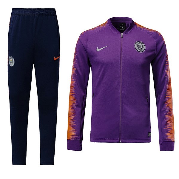 Chandal Niño Manchester City 2018-2019 Purpura